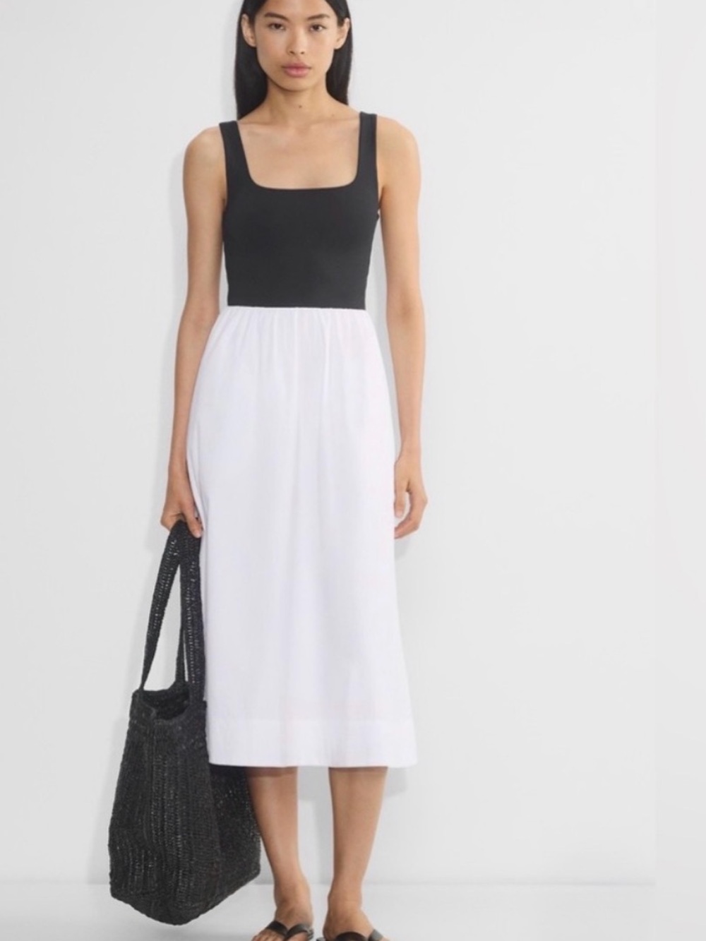 Aritzia Babaton Revive Poplin Dress NWT